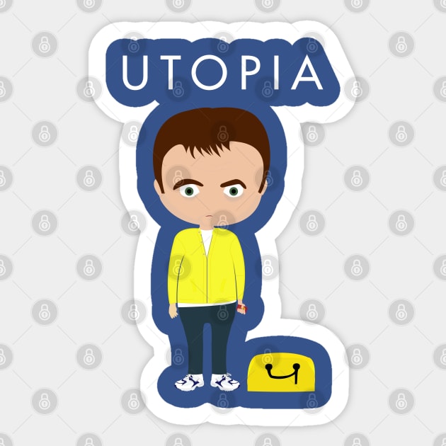 Arby Serie Utopia Sticker by Creotumundo